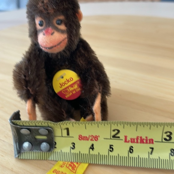 Mini Steiff mohair Jocko monkey. Excellent like new condition. - Picture 7 of 7